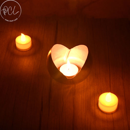 Exclusive Floral Shaped Tea-Light Candle Holder