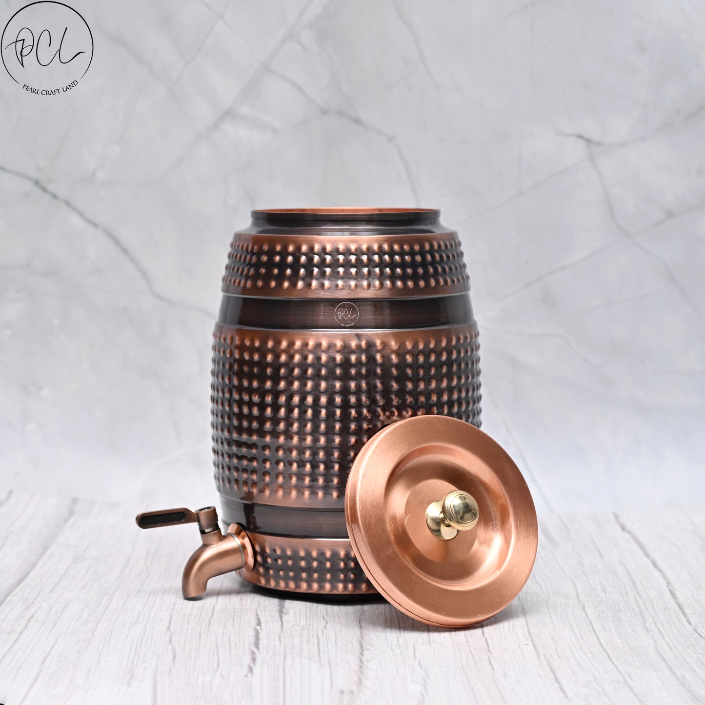 Pure Copper Water Dispenser Barrel Bubble Designed.