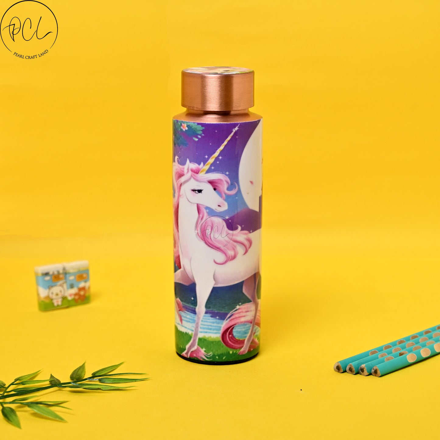 PCL  Copper Kids Bottle Unicorn Bottle  400 ML